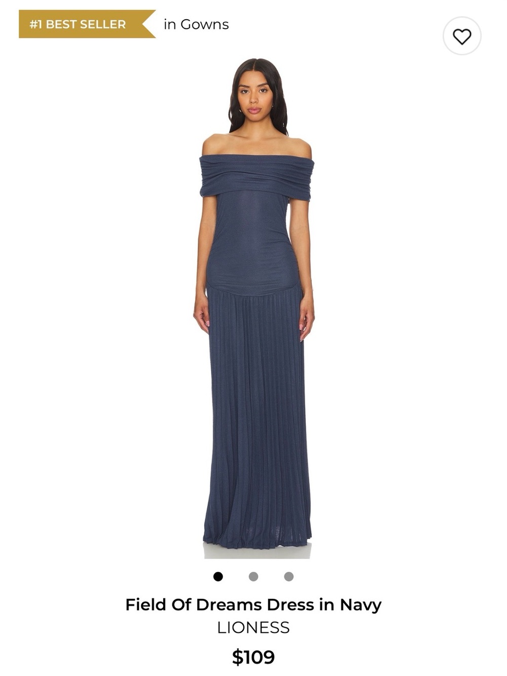 Lioness Off-Shoulder Dress